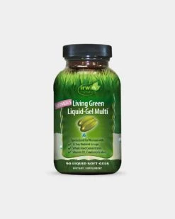 Irwin Naturals Women's Living Green Liquid-Gel Multi