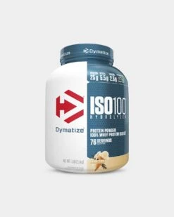 Dymatize ISO100 Hydrolyzed Whey Protein Isolate 38 Dymatize ISO100 Hydrolyzed Whey Protein Isolate -Never backdown 5lb Van DYM2580016 6721 grey