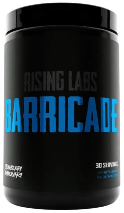 Rising Labs Barricade EAA & BCAAs -Never backdown Barricade Strawberry Daiquiri 9 13 21