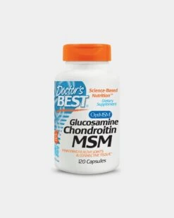 Doctor's Best Glucosamine Chondroitin MSM -Never backdown DOC1800017 grey
