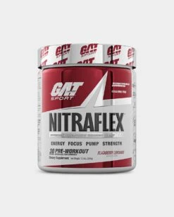 GAT Sport NITRAFLEX Pre-Workout -Never backdown GAT6310003 grey