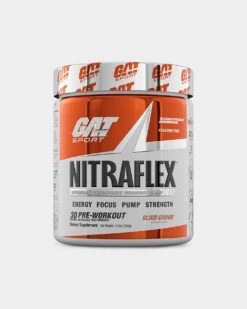 GAT Sport NITRAFLEX Pre-Workout -Never backdown GAT6310004 grey