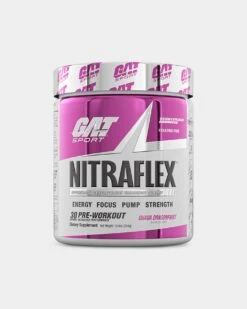 GAT Sport NITRAFLEX Pre-Workout -Never backdown GAT6310005 grey