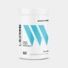 Swolverine L-Glutamine -Never backdown Glutamine mockup front grey