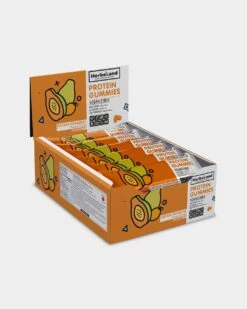 Herbaland Vegan Protein Gummies -Never backdown HERB6190202 grey