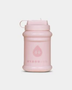 HydroJug Mini -Never backdown Hydro Jug Mini Pink Sand32oz main grey
