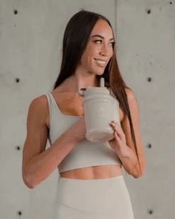 HydroJug Mini -Never backdown Hydro Jug Mini Sand32oz altimage1