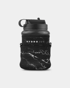 HydroJug Mini Sleeve -Never backdown Hydro Jug Mini Sleeve Black Marble main grey