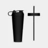 HydroJug Smooth Shkr -Never backdown Hydro Jug Smooth Shkr Black24oz main grey