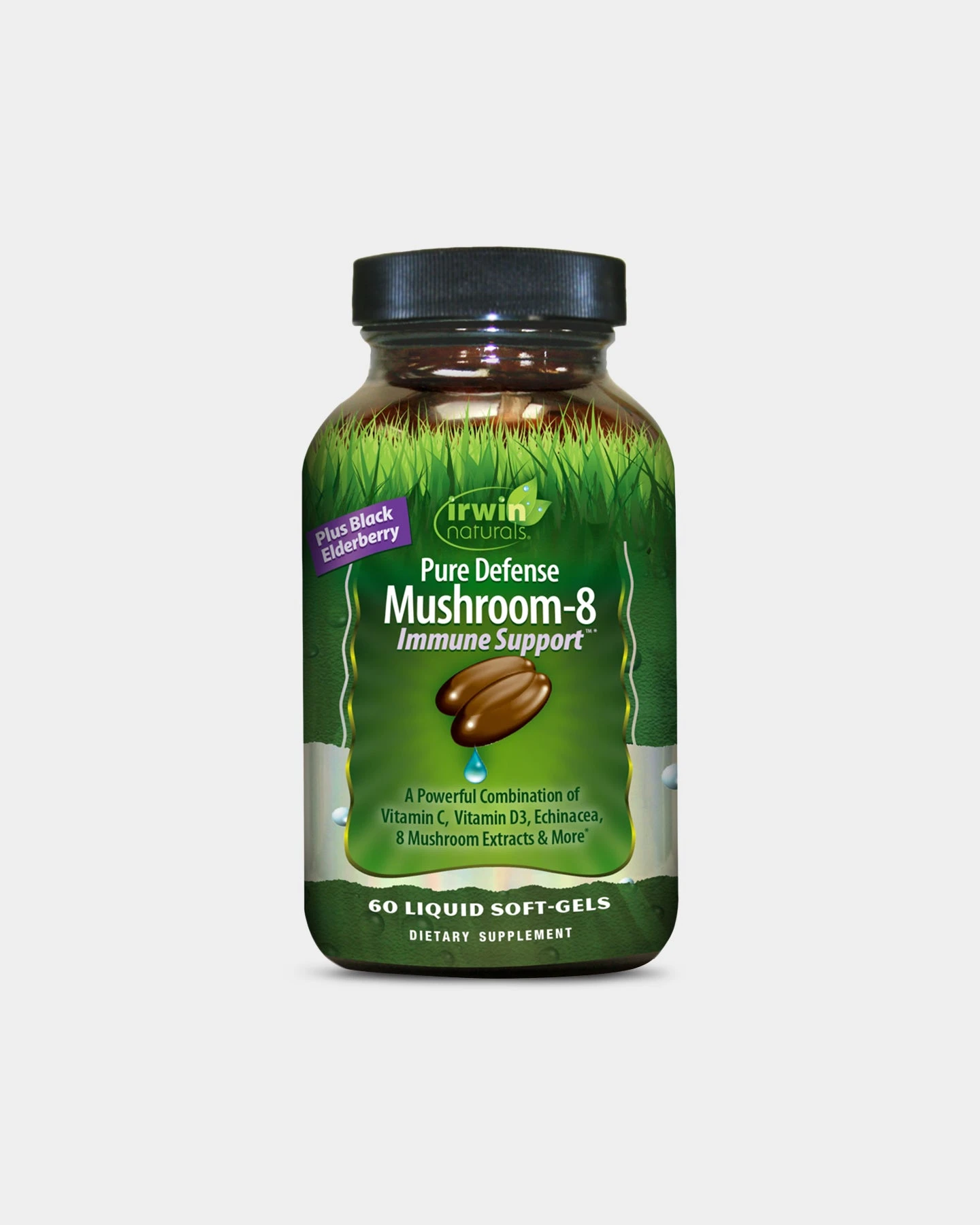 Irwin Naturals Pure Defense Mushroom-8 Immune Support 4 Irwin Naturals Pure Defense Mushroom-8 Immune Support - Image 2