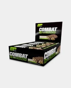 MusclePharm Combat Crunch Protein Bar -Never backdown MPHARM2600004 grey
