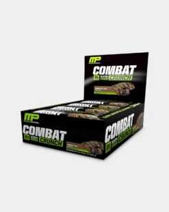MusclePharm Combat Crunch Protein Bar -Never backdown MPHARM4280293 grey