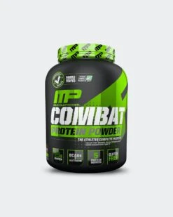 MusclePharm Combat Whey Protein Powder -Never backdown MPHARM6470176 grey