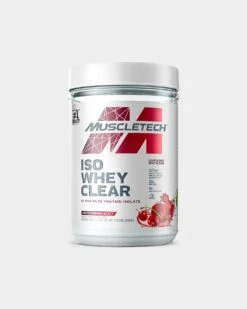 MuscleTech Iso Whey Clear Protein 9 MuscleTech Iso Whey Clear Protein -Never backdown MT5970131 grey