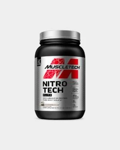 MuscleTech Nitro-Tech Elite Protein -Never backdown MT6190243 grey