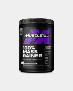 MuscleTech 100% Mass Gainer -Never backdown MT6330094 grey