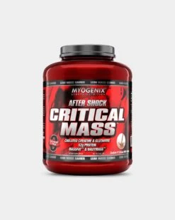 Myogenix AfterShock Critical Mass -Never backdown MYO029 grey