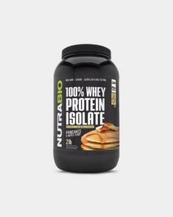NutraBio 100% Whey Protein Isolate -Never backdown NUTRA5650003 grey