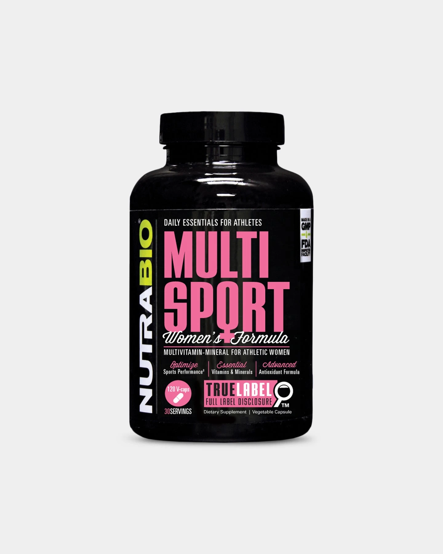 NutraBio Multi Sport Women's Multivitamin 4 NutraBio Multi Sport Women's Multivitamin - Image 2