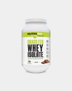 NutraBio Grass Fed Whey Isolate -Never backdown NUTRAB4850015 grey