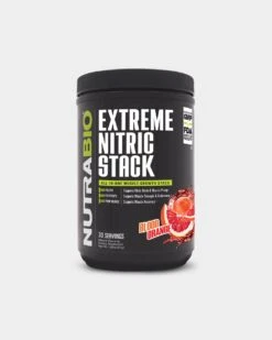 NutraBio Extreme Nitric Stack -Never backdown NUTRAB5080046 grey