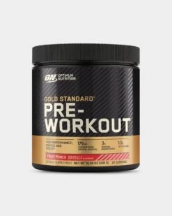 Optimum Nutrition Gold Standard Pre-Workout -Never backdown OPT2760080 grey