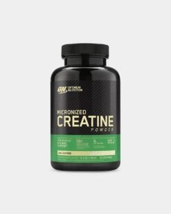 Optimum Nutrition Micronized Creatine Powder -Never backdown OPT400 grey