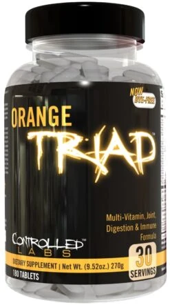 Controlled Labs Orange Triad 7 Controlled Labs Orange Triad -Never backdown Orange Triad 30 11 21 2021