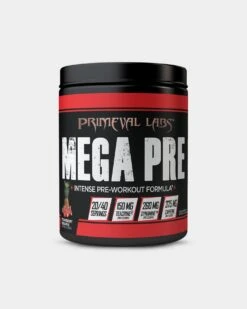 Primeval Labs Mega Pre Black -Never backdown PL6040001 grey