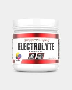 Primeval Labs Electrolyte Drink Powder -Never backdown PL6240460 grey