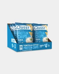 Quest Nutrition Tortilla Style Protein Chips -Never backdown QUEST6110188 grey