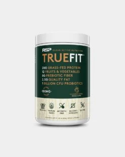 RSP Nutrition TrueFit Grass-Fed Protein -Never backdown RSP5430066 grey
