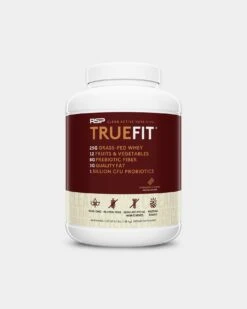 RSP Nutrition TrueFit Grass-Fed Protein -Never backdown RSP5560087 grey