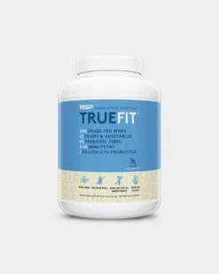 RSP Nutrition TrueFit Grass-Fed Protein -Never backdown RSP5560088 grey