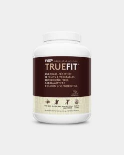 RSP Nutrition TrueFit Grass-Fed Protein -Never backdown RSP5560089 grey