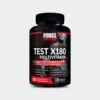 Force Factor Test X180 Multivitamin -Never backdown TestX180Multivitamin 120ct ForceFactor BodyBuilding grey