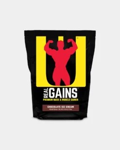Universal Nutrition Real Gains -Never backdown UNIV129 grey