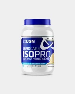 USN Zerocarb IsoPro Whey Protein Isolate 10 USN Zerocarb IsoPro Whey Protein Isolate -Never backdown USN6170027 grey