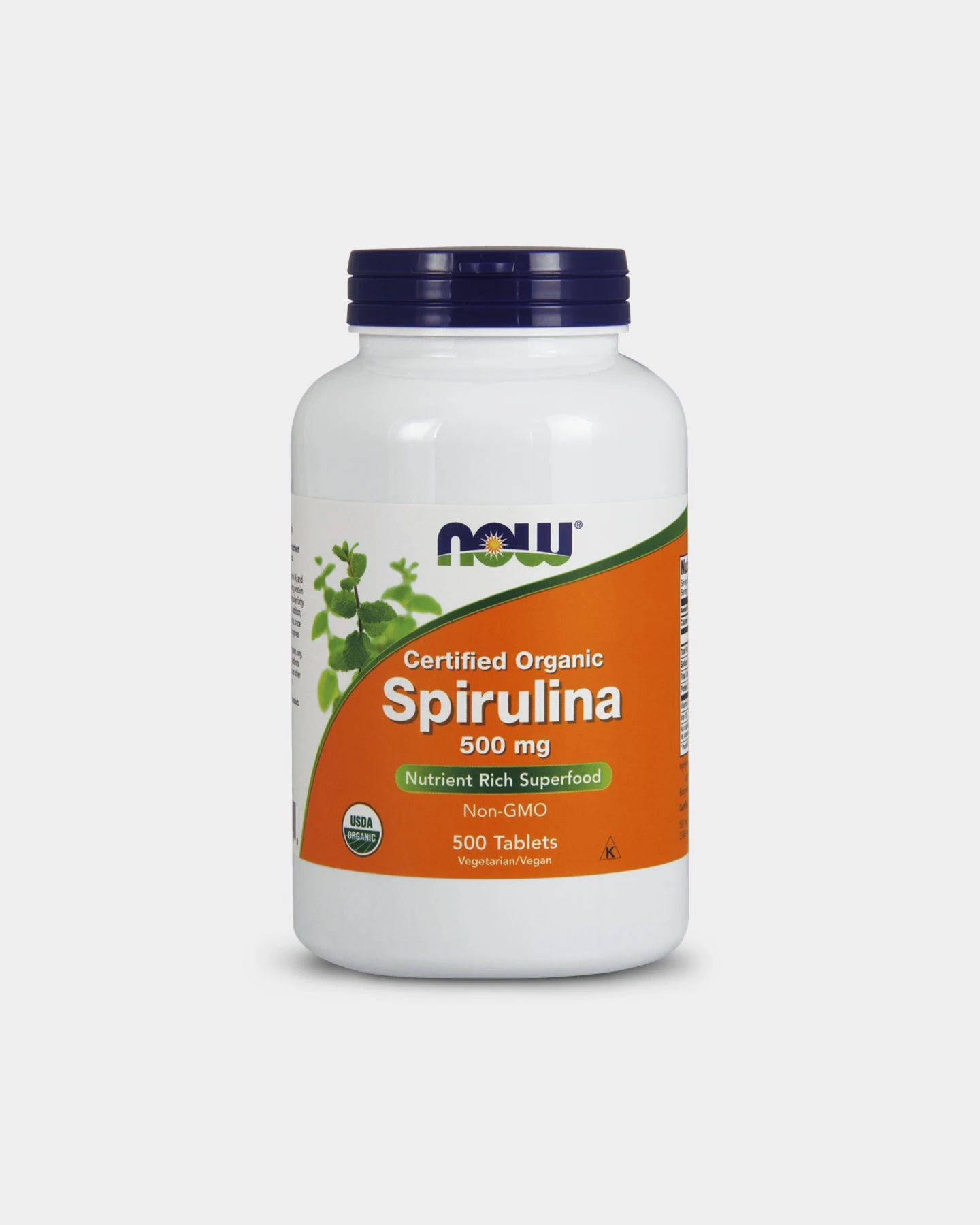 NOW Certified Organic Spirulina 3 NOW Certified Organic Spirulina