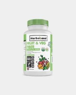 Herbaland Fruit, Veg & Fiber Gummies