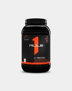 Rule One Proteins R1 Protein -Never backdown r1p 2 choc grey