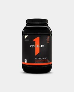 Rule One Proteins R1 Protein -Never backdown r1p 2 vanilla grey